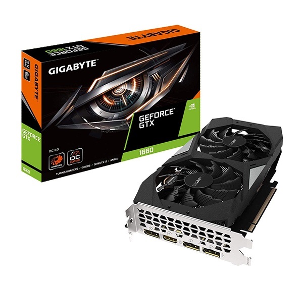 GIGABYTE GeForce® GTX 1660 OC 6GB DDR5 192BIT Graphics Card